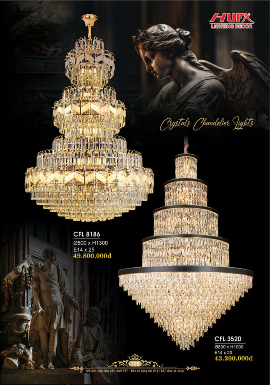 Bảng giá đèn trang trí HUFA